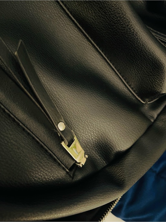 ? Steve Madden NYC Black Faux-Leather Backpack main image 5